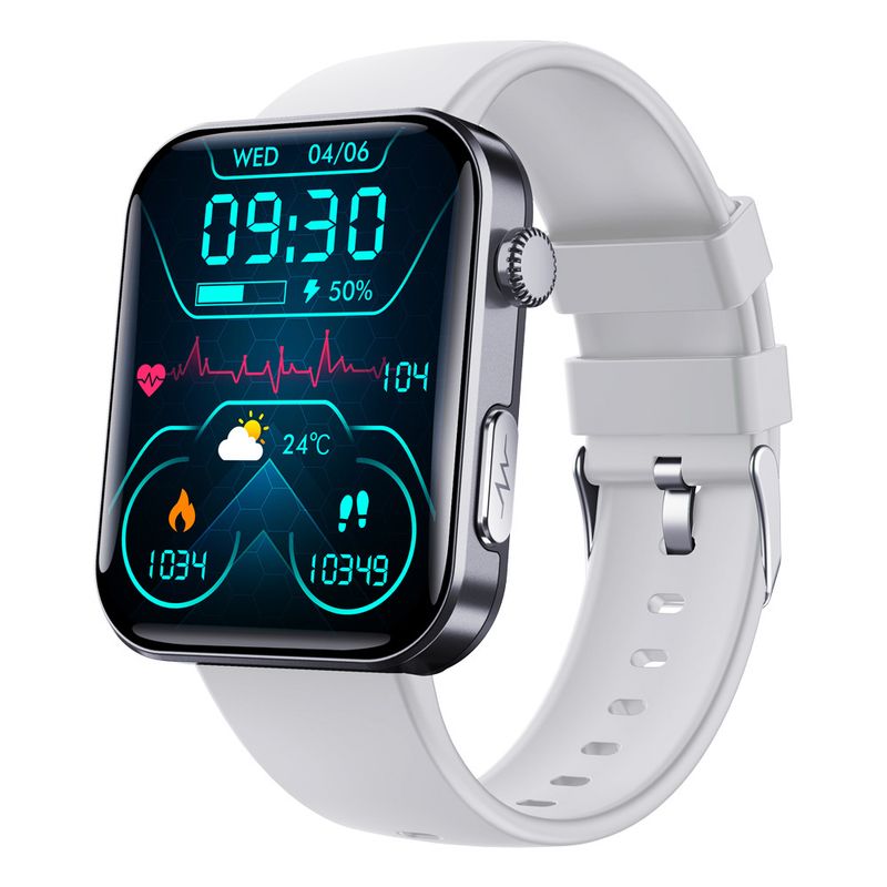 F300 Smart Watch Rate Blood Pressure Measurement ECG Record Heart Health Reminder Multi-Function_voghion.com