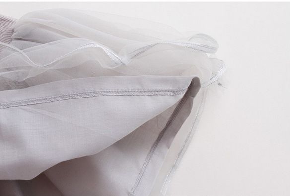 2024 Neues 3D-Blumen-T-Shirt + Gazerock für Mädchen, zweiteiliges Set mit Cartoon-Katze_voghion.com