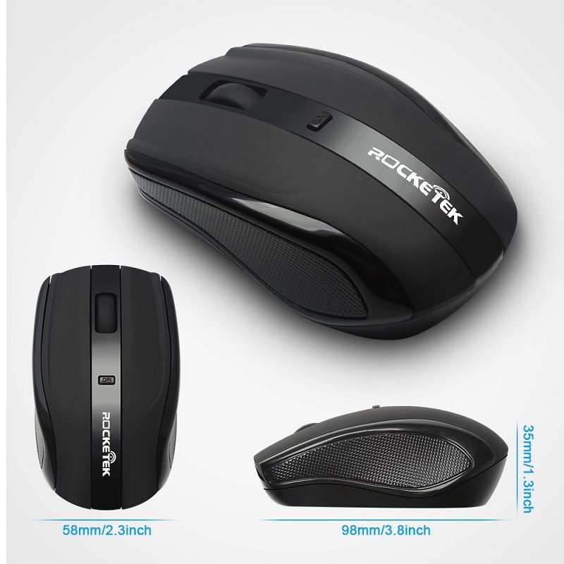 2.4G sans fil ordinateur portable bureau universel bureau à domicile programmation de jeu souris silencieuse_voghion.com