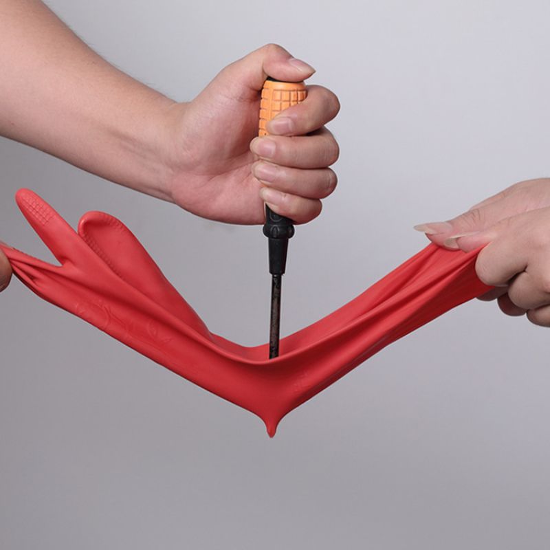 1 paio di guanti in silicone allungabili per la pulizia dei piatti, guanti in gomma per il lavaggio dei piatti, spugne per la pulizia della cucina domestica_voghion.com