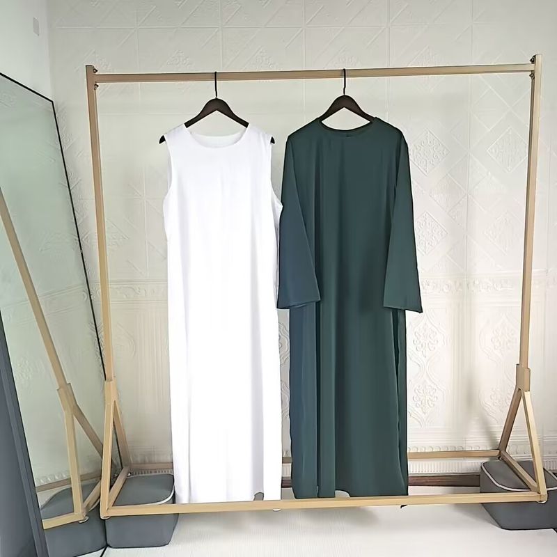 Dameskleding Dubai Dames Tweedelig Pak Robe Onderkant Rok Casual Jurk_voghion.com