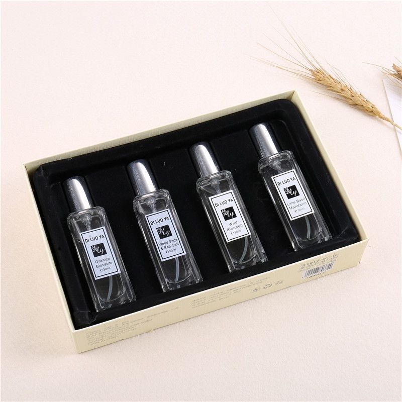 Guangshun French Small Group Blue Campanula Women's perfume Set Persistent Fresh Fragrance Students_voghion.com