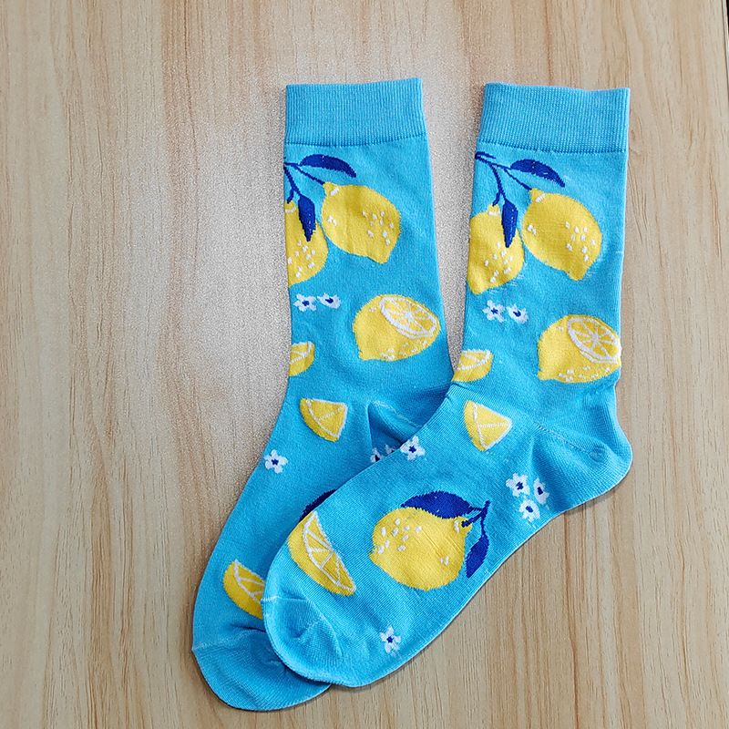 2025d Heißer Verkauf Mitte-Kalb Herbst Trend Winter Stil Unisex Baumwolle Socken_voghion.com