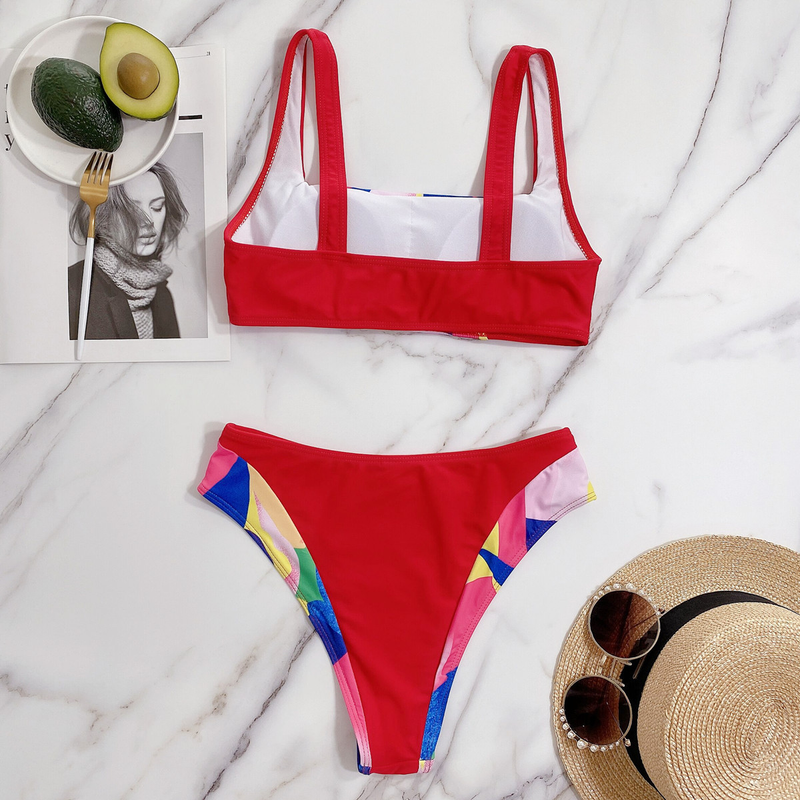 Traje de baño sin tirantes del traje de baño del bikini de la moda de las mujeres_voghion.com