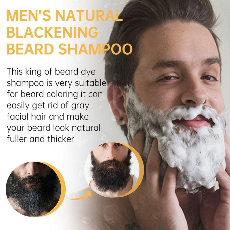 Nouveau shampooing assombrissant pour cheveux Polygonum haut de gamme 50 g en barre de savon couleur naturelle pour cheveux blancs et gris au cuir chevelu noir traitement soins capillaires_voghion.com