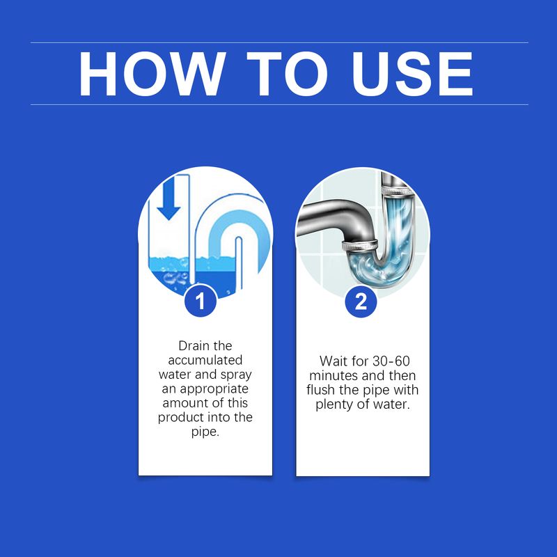 Jaysuing Drain Pipe Cleaner Kitchen Toilet Sink Drain Pipe Unclog Household Cleaning_voghion.com