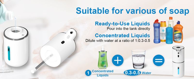 Akıllı Dezenfektan Dispenseri - USB Şarj Edilebilir 380 ml_voghion.com