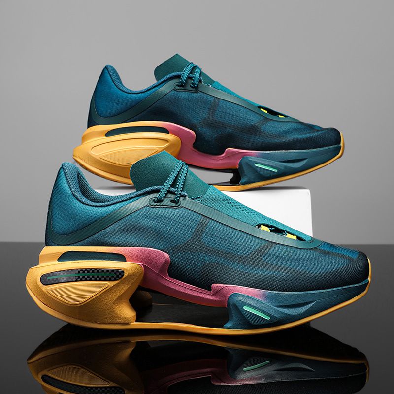 Jueying 3-Flat Alternative Hochbelastbare Rennlaufschuhe für Männer und Frauen, leichte, stoßgedämpfte Sportschuhe,_voghion.com