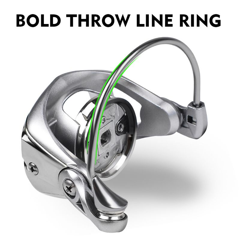 Long Casting Raft Double Arm Metal Spinning Deep Line Cup Lure Sea Fishing Reel With Balance Rod_voghion.com