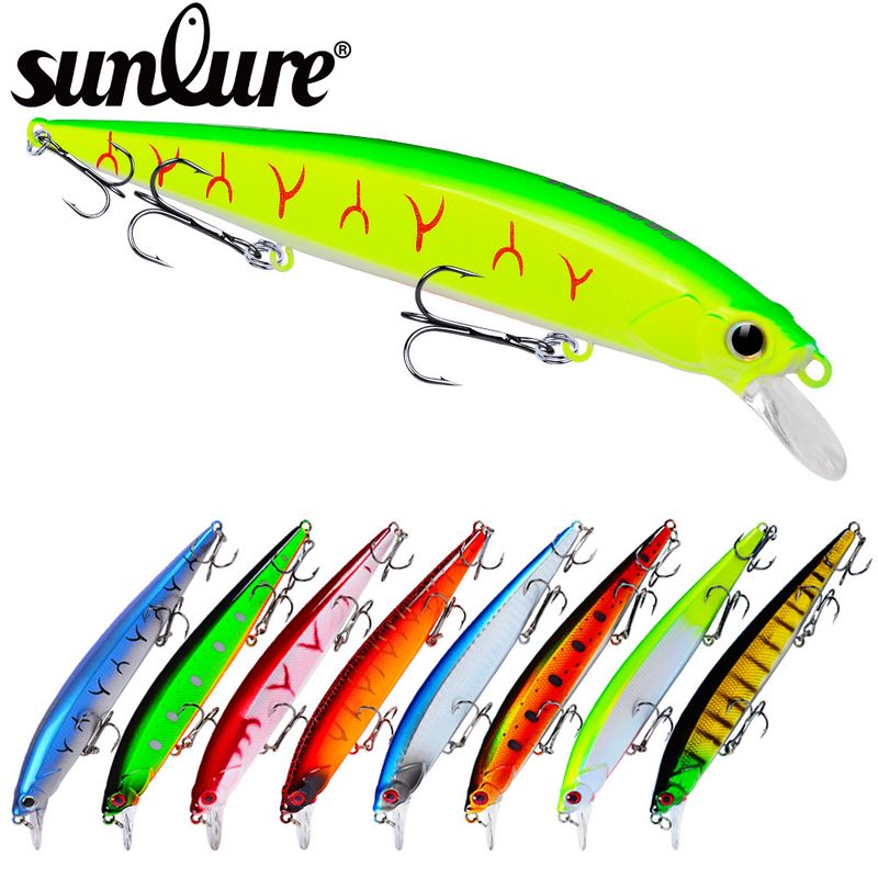Floating Minnow 14cm/18.5g Lure VIB Lifelike Plastic Hard Bait Fishing Gear_voghion.com