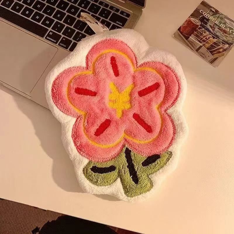 Lillian Internet Celebrity Rich Flower Carino Asciugamano assorbente da appendere per cucina e bagno, piccolo regalo, non perde peli_voghion.com