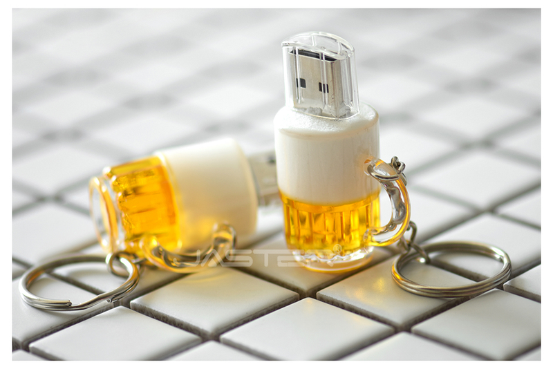 SHANDIAN Beer Keyshain Drive 32GB 16GB 8GB 4GB USB 2.0 Flash Memory Card U Stick_voghion.com