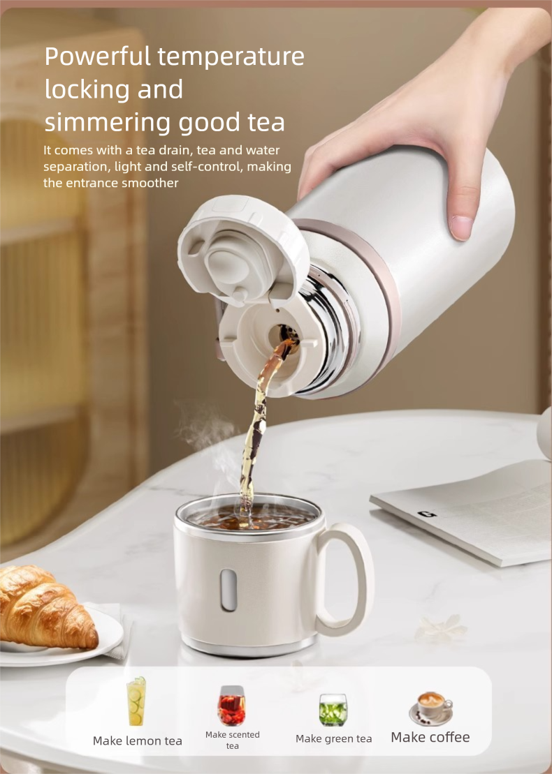 2025 Insulated Travel Tumbler 500ml, 316 Stainless Steel Tea Coffee Mug With Lid, Office Business Gift_voghion.com