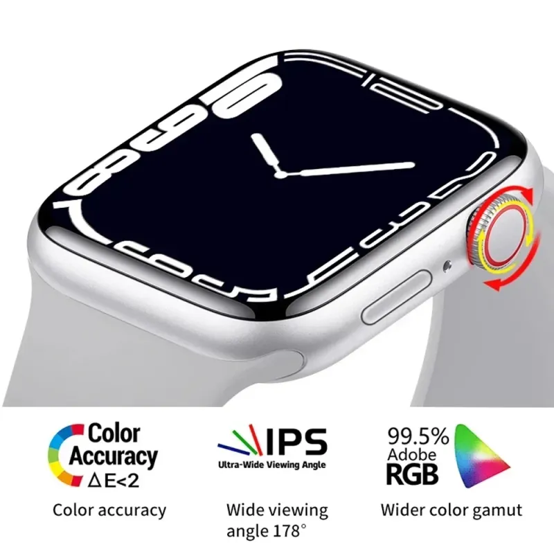 2024 Nuovo Smart Watch T900 Pro Series8 Chiamata Bluetooth da 1.8 pollici Frequenza cardiaca Donna Uomo Serie 8 Smartwatch PK X8 Max_voghion.com