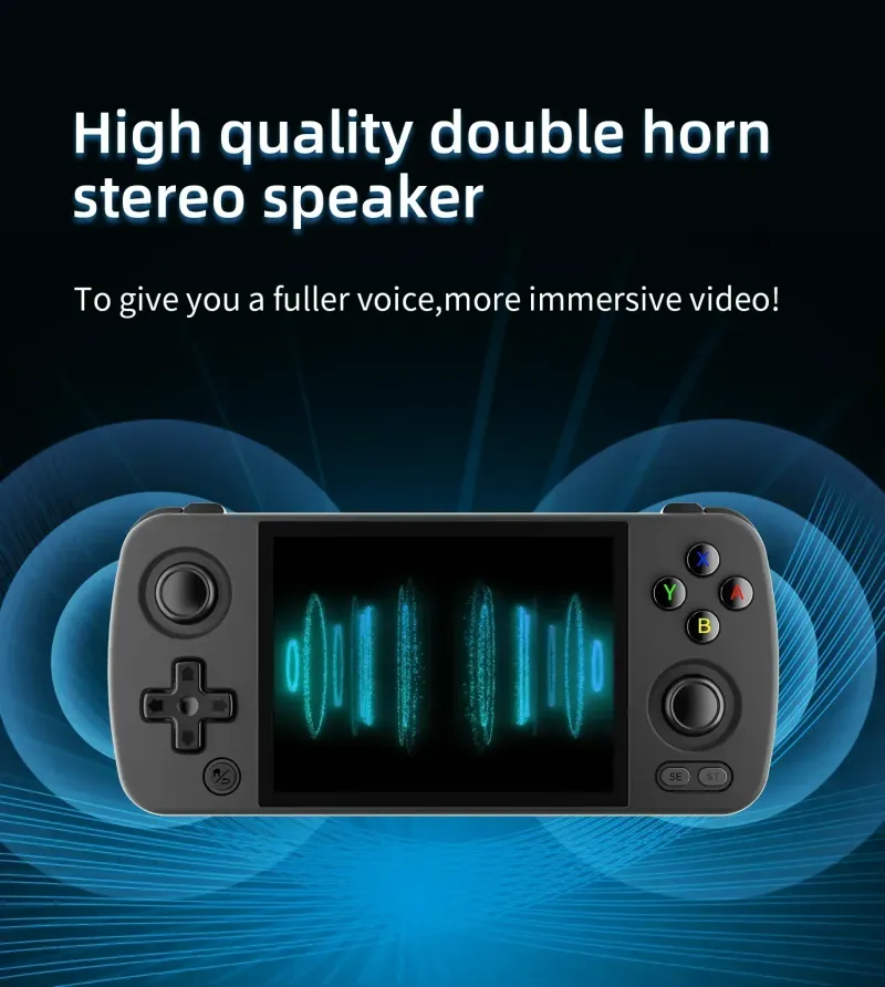 Console portable RG405M avec écran tactile IPS 4 pouces, Unisoc Tiger T618, Bluetooth, Wi-Fi, Android 12.0, système d'exploitation Game Hine_voghion.com