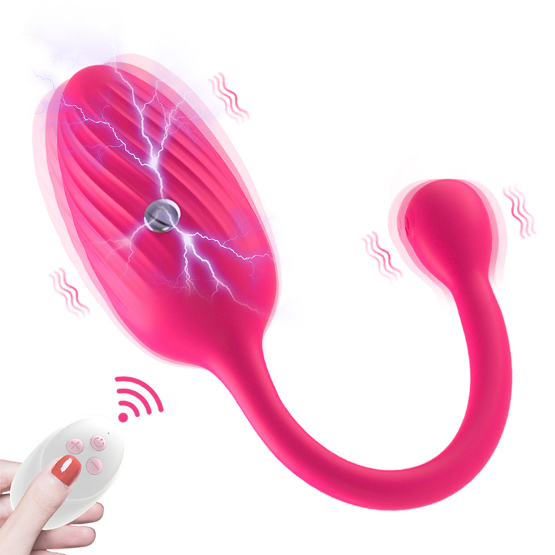 Vibrateurs à choc électrique exercice. L Kegel Ball oeuf vibrant masseur de point G stimulateur de Clitoris jouets sexuels pour_voghion.com