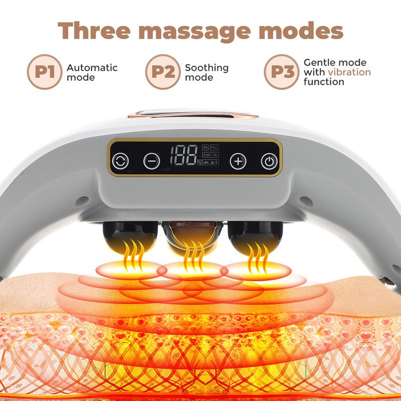 avec chargement à domicile, chauffage intelligent, ceinture, appareil de massage abdominal multifonctionnel_voghion.com