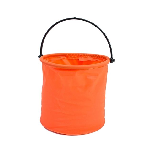 Beach Sand Play Bucket Toy Folding Collapsible Bucket Gardening Tool Outdoor Sand Pool Play Tool Toy Kids Summer Favor_voghion.com
