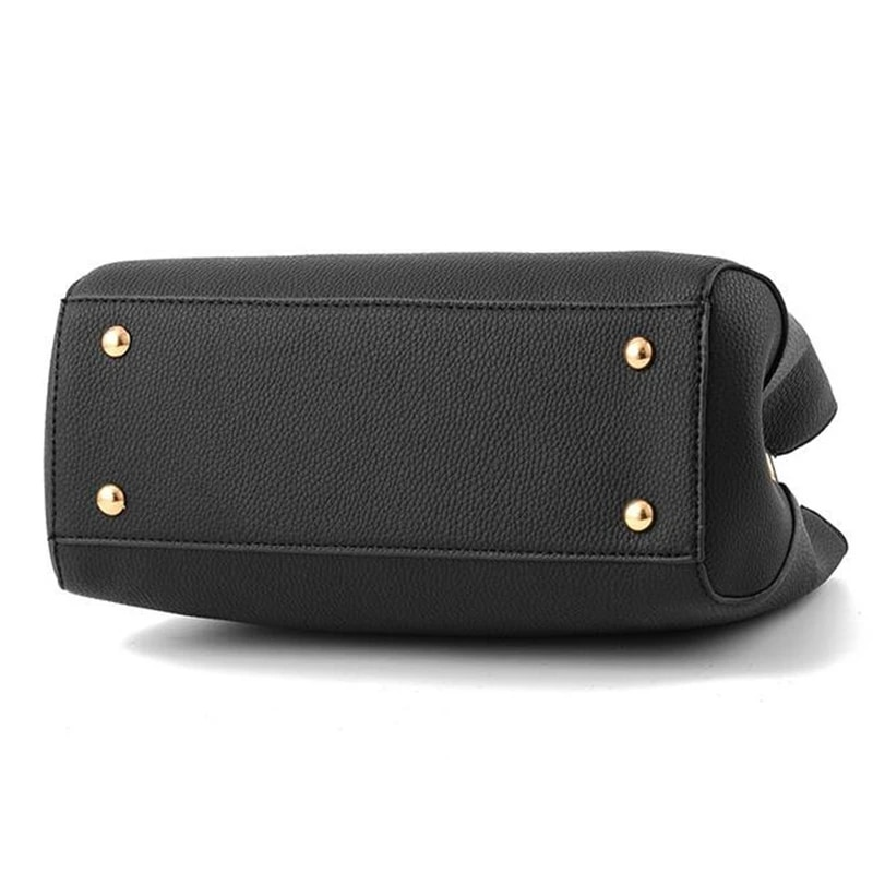Yogodlns Elegant Women Messenger Bags With Flower Pendant Office Ladies Totes Pure Handbag For Female Crossbody Shoulder Bags_voghion.com