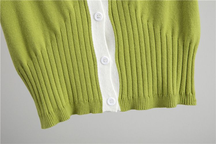 Damenbekleidung Temperament Rundhals Kurzarm Elegant Rundhals Kurzarm Schlankheits-Strickjacke & Langer Rock Zweiteiliges Set Für Damen_voghion.com