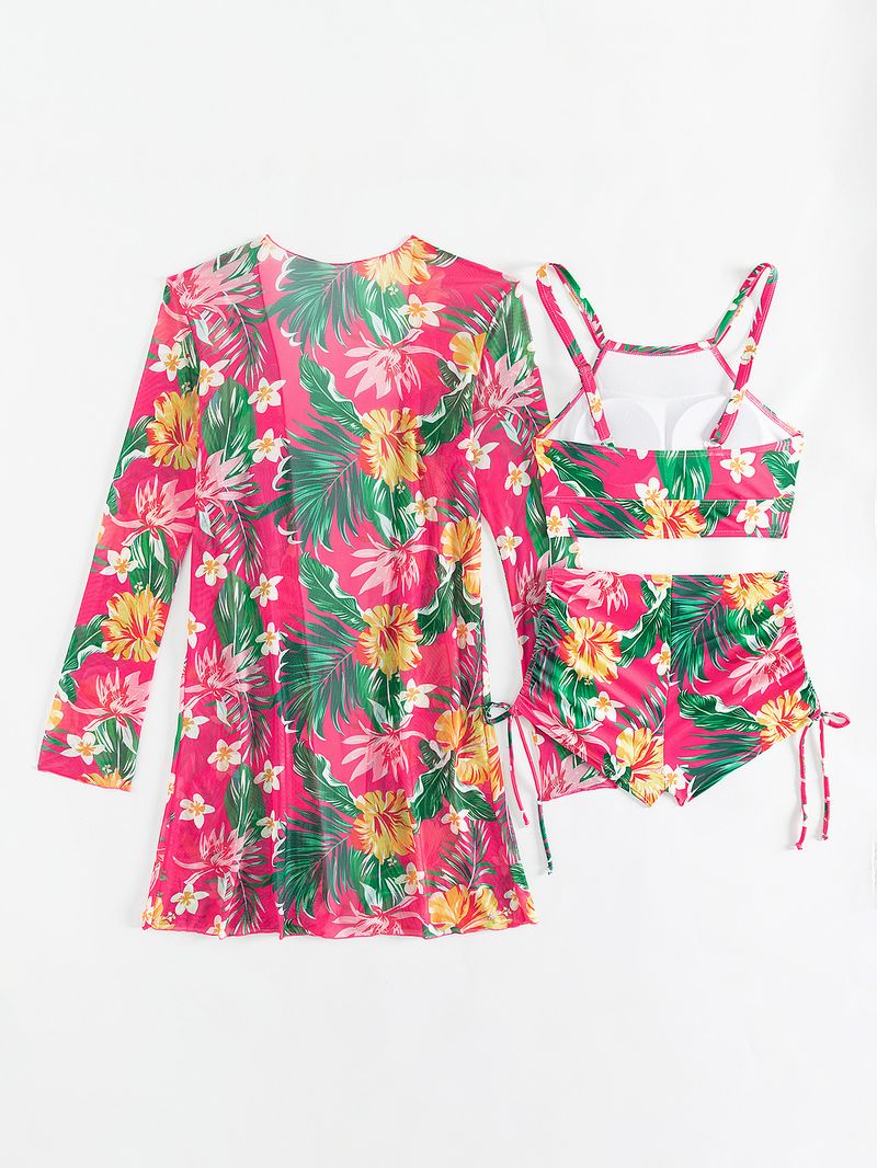Dameskleding Badpak Driedelig damesboxershort met print_voghion.com
