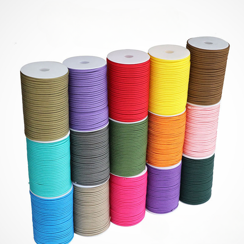 100m Pack Outdoor Seven-Core 4mm Bracelet Braided Line Military Enthusiast 7-Core Survival Paracord_voghion.com