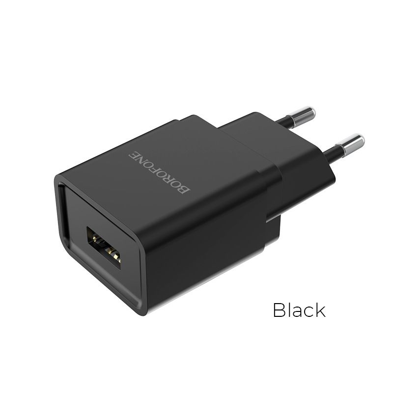 Cargador universal para móvil con puerto único BA19A Music Festival, miniusb, cabezal de carga Euro 1A_voghion.com