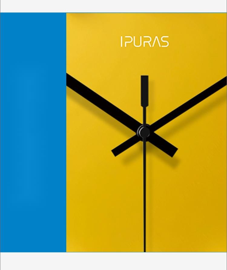 Yipula 7298 Orologio al quarzo silenzioso semplice e moderno, creativo, alla moda, nordico, per soggiorno, camera da letto, decorazione_voghion.com