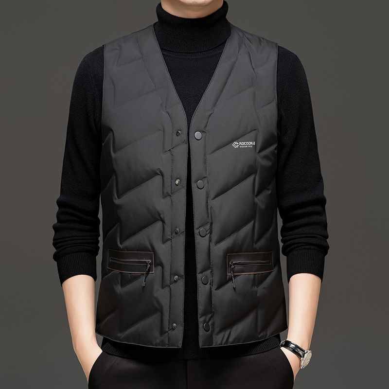 Gilet thermique sans manches en graphène haut de gamme pour homme, automne-hiver, style décontracté, de marque Pulse Cross-Border Foreign Trade_voghion.com