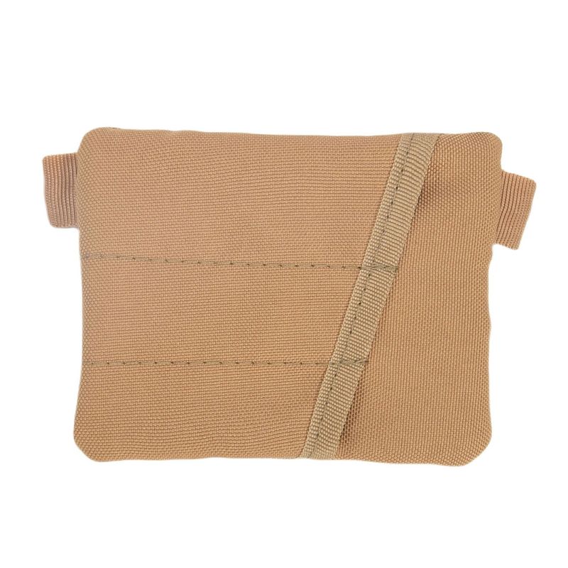 Carteira compacta e fina – Prendedor minimalista para dinheiro em tecido Oxford com bloqueio RFID (preto/cáqui/verde-exército/camuflado 1/camuflado 2) – leve e expansível_voghion.com