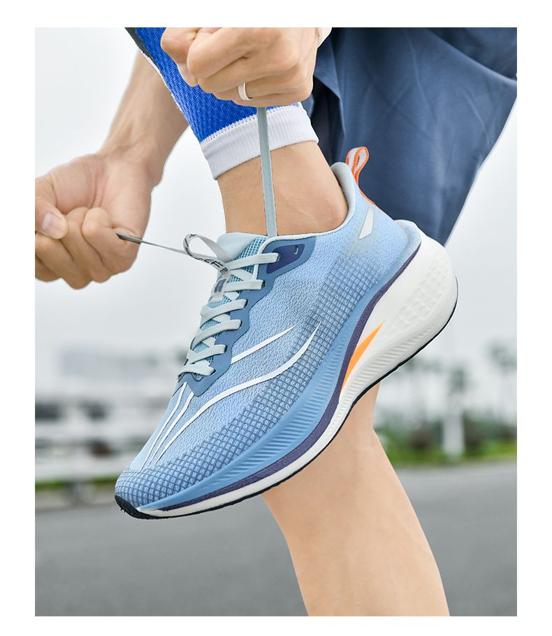 Nuove scarpe da corsa per coppie con piastra in carbonio esplosiva e suono di attrito, scarpe da ginnastica ammortizzanti per maratona da donna per studenti maschi_voghion.com