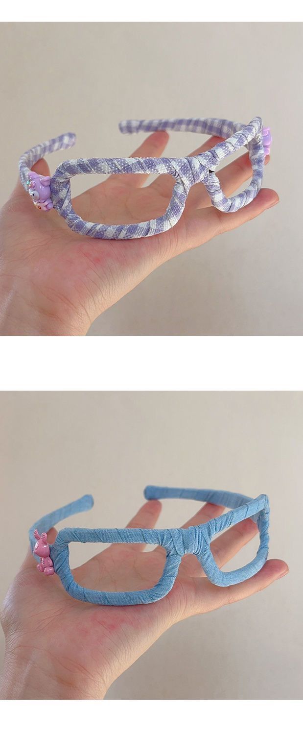 Montatura per occhiali da vista per bambini, fascia elastica per capelli, 2025, nuova moda di alta gamma, con fermagli per capelli, accessori per capelli_voghion.com