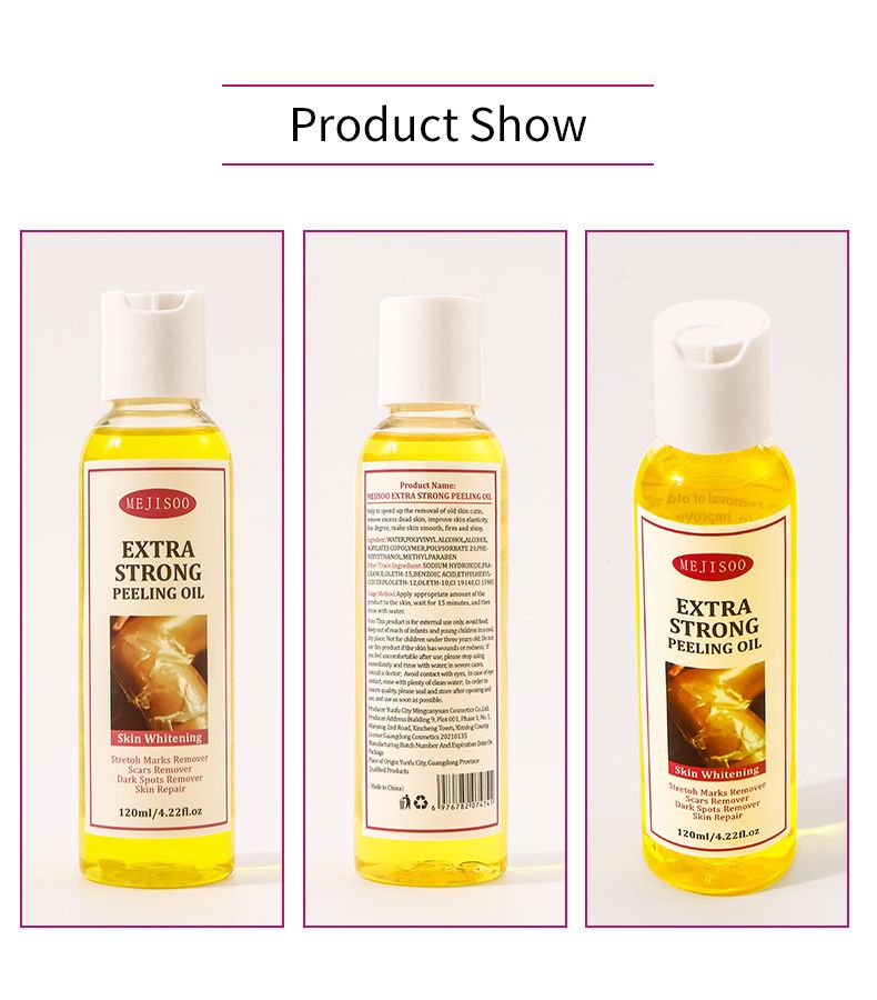 Voetverzorging Engelse Peeling Olie voor Handen en Voeten EXTRA STERKE PEELINGOLIE_voghion.com