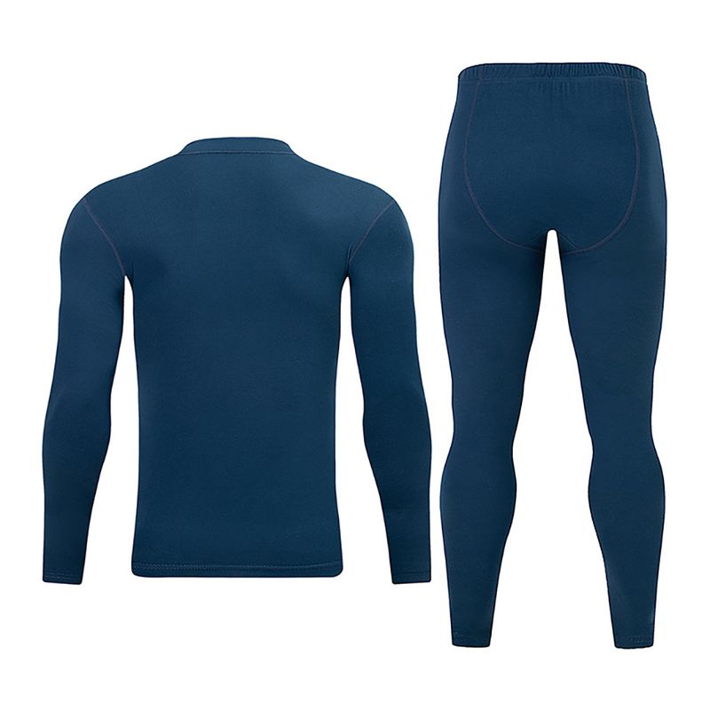 Overseas Platform Special Code Herbst Winter Herren Einfarbig Lässiger Halbrollkragen Warmer Anzug Vielseitige Homewear_voghion.com