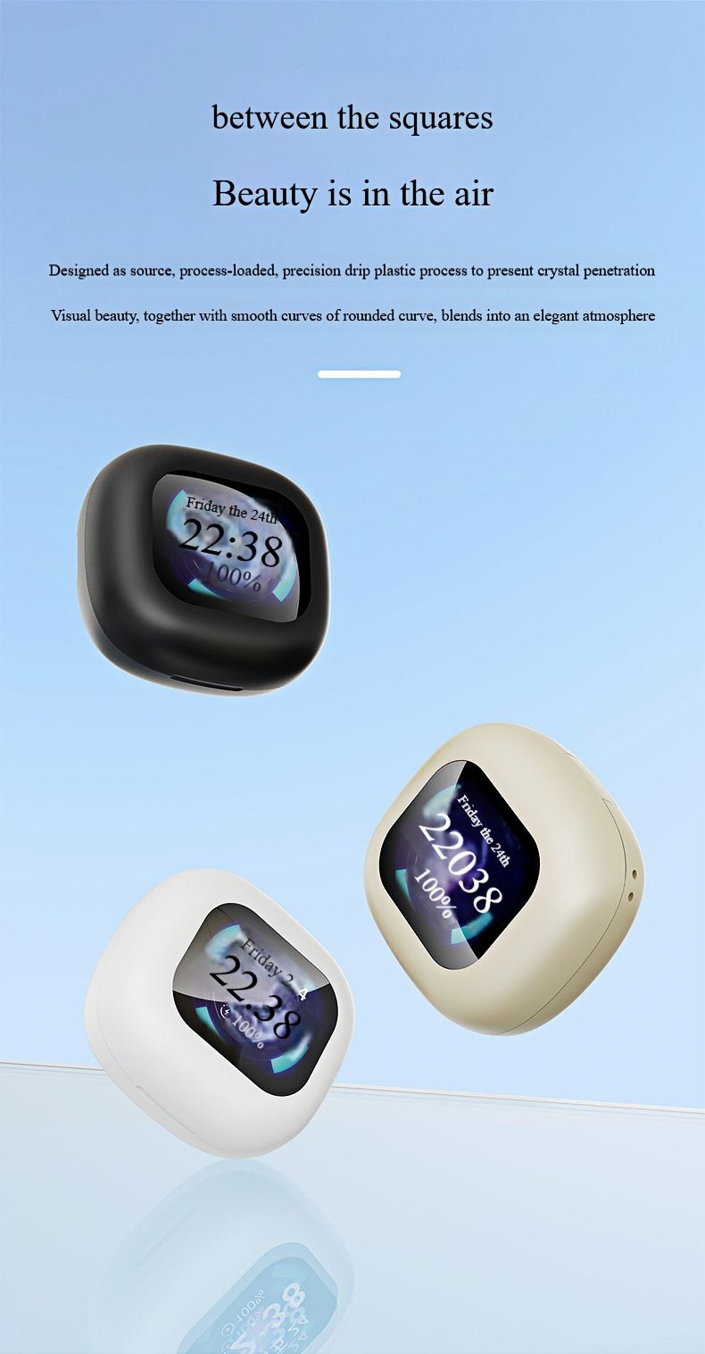 Q18 Smart Touch Screen High-quality OWS Hanging Ear Earbuds_voghion.com