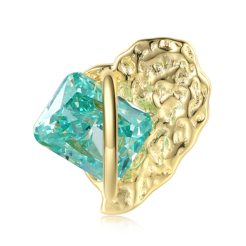 Women's necklaces ice flower cut high-carbon diamond S925 sterling silver electroplated 14k jewelry one piece drop shipping_voghion.com