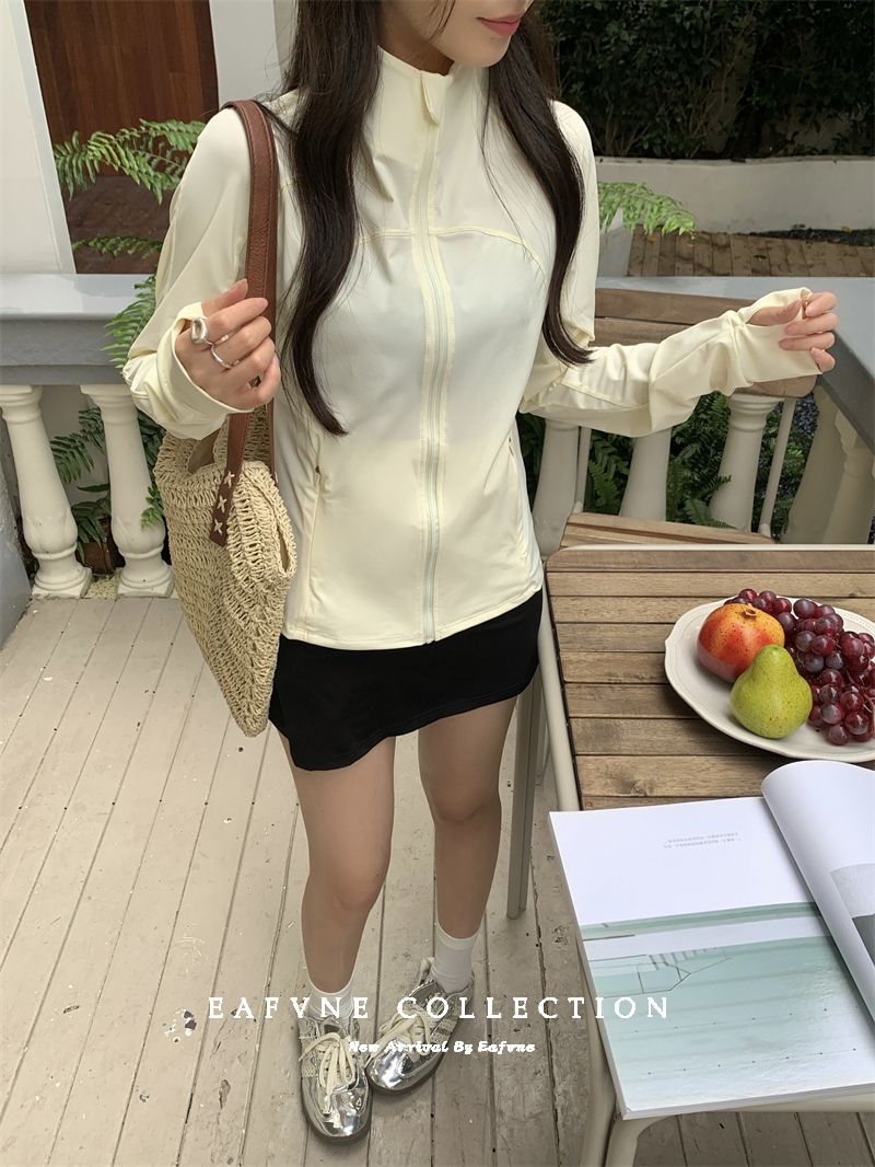 Εξωτερική Επαγγελματική Βαθμίδα Sil Slim Αντηλιακή Γυναικεία Καλοκαιρινή Ρούχα Προστασίας από τον Ήλιο, Νέα, Ελαφριά, Αναπνέουσα Ρούχα Προστασίας από τον Ήλιο UV_voghion.com