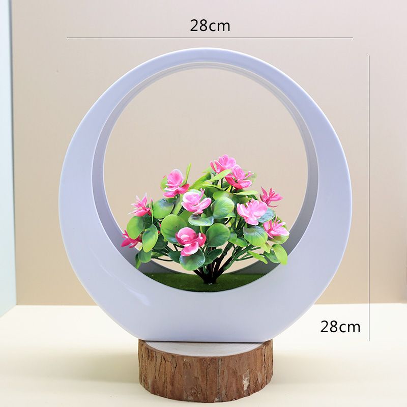 Wohnmöbel Simulation Grünpflanzen Kunststoff Kunstblumen kreative Bonsai Desktop Ornamente Blume Simulation Pflanzen_voghion.com