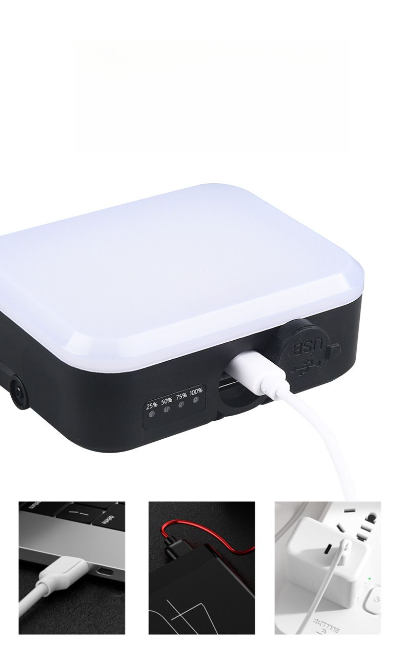 Patented Manufacturer Cross-Border High Brightness Camping Tent Ultra Bright Camp Light Emergency Bank Power Display_voghion.com