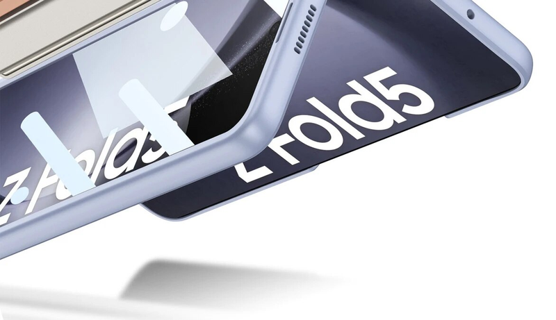 RENGZ Slot Stylus Pen Samsung Galaxy Fold 5 5G Case Ultradun Met Glazen Screen Protector Cover Voor Z Fold5_voghion.com