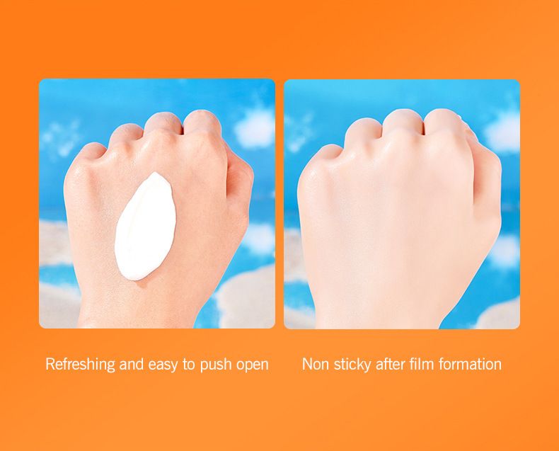 Gezichtszonnebrandcrème Exclusieve HAICUIER Zonnebrandcrème SPF50 Waterdichte Zonnebrandcrème PA+++ Zonnebrandcrème_voghion.com