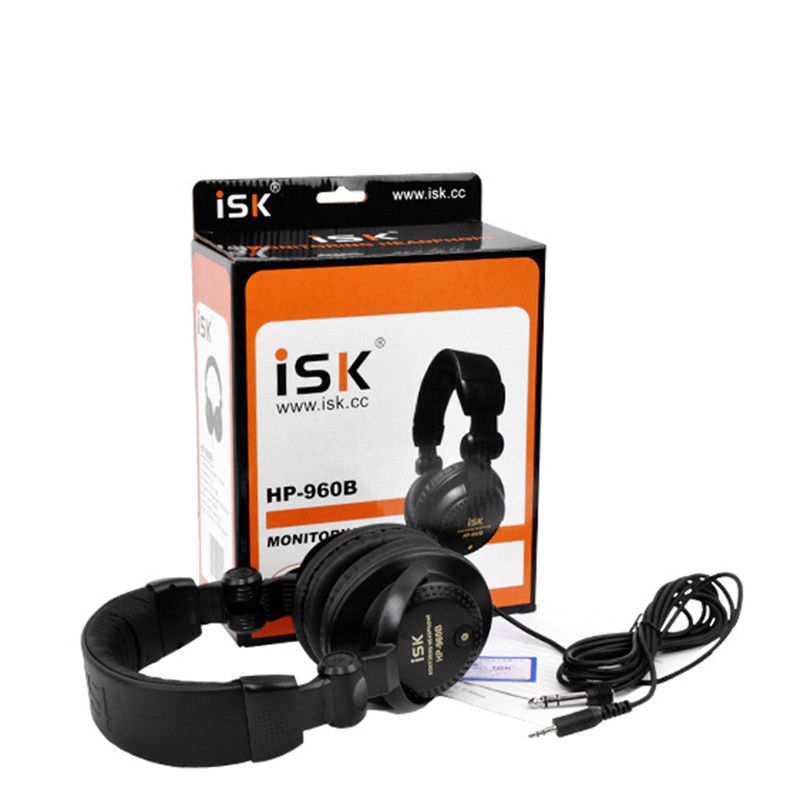 ISK HP-960B Computer-Headset, kabelgebunden, professioneller DJ-Monitor, HiFi-Netzwerk, Karaoke, YY Anchor 3 M_voghion.com