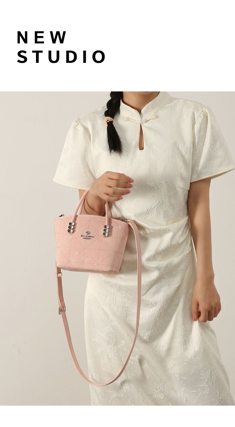 Bagagli e borse Estate Nuova borsa Semplice Borsa a secchiello All-match Design di nicchia Senso di alta qualità Squisito Spalla Tracolla Borsa da donna_voghion.com