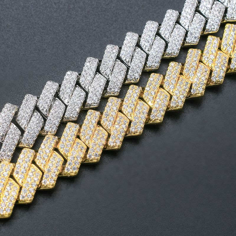 2023 Neit Selg Hip Hop Inlay Mat Waasser Handdekoratioun Männer Bar Kubanesch Kette 14mm Dia Personaliséiert Bracelet_voghion.com