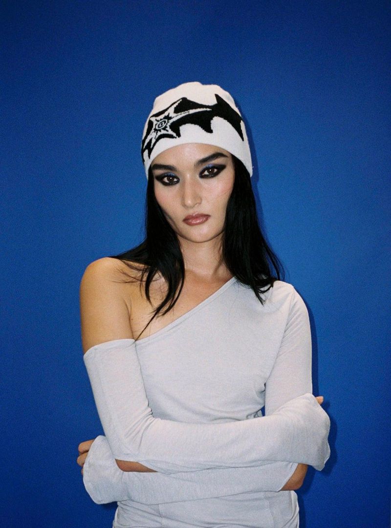 Women's Hats Personality Warm Knitted Hat Autumn And Winter Jacquard Men And Women Retro Street Casual Face Small Pullover Cold Hat_voghion.com