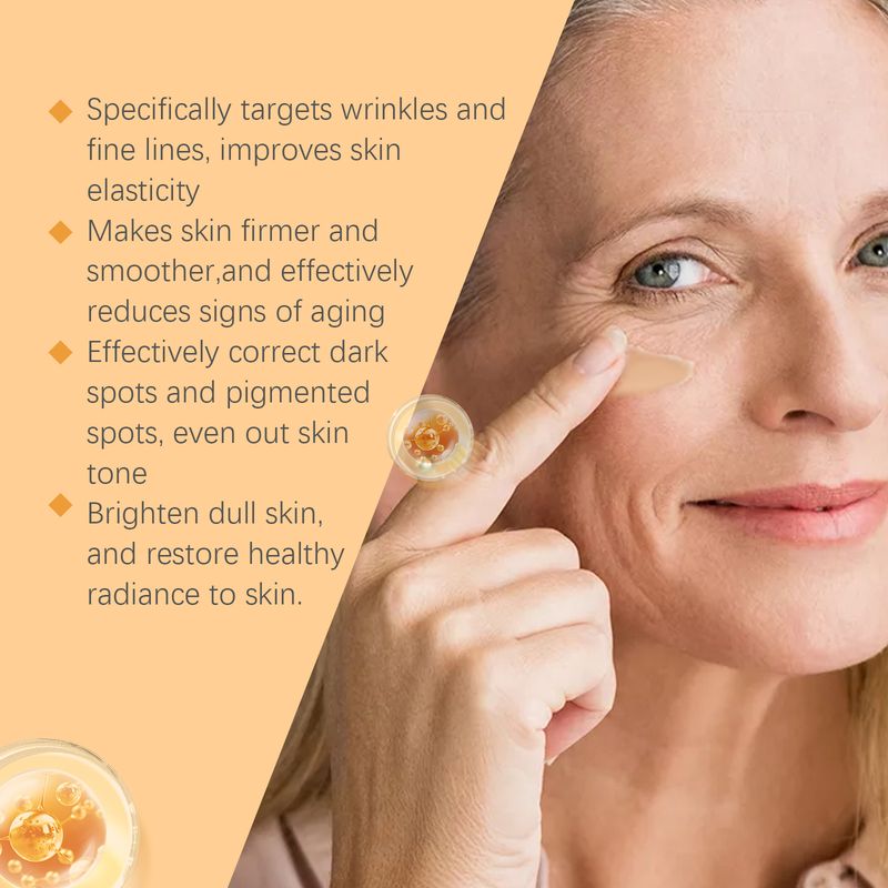 Hoygi Vitamin C Serum Hydrates Soft And Delicate Skin Moisturizing, Moisturizing And Brightening Face Serum_voghion.com