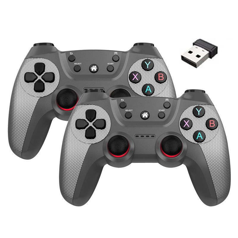 Gamepad wireless 2.4G uno a due per PC/TV/P3 Set-Top ******Gamepad universale_voghion.com