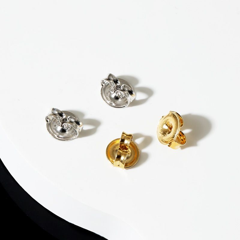 Tappi per le orecchie in argento sterling accessori tappo posteriore tappo per le orecchie Joker fatto a mano fai da te accessori per le orecchie materiale accessori donne senso di fascia alta_voghion.com