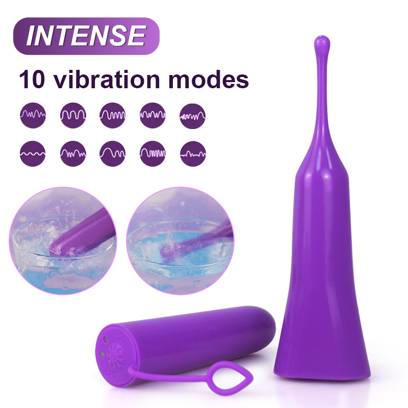 Intense 2 pcs Bullet Vibrators Clitoris Stimulator Vibrating Eggs Erotic Sex Toys for Women_voghion.com