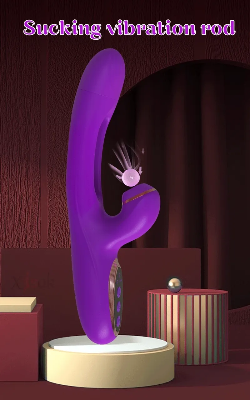 Vibratore 3 in 1 con suzione e tocco, dildo, giocattoli sessuali per donne e adulti, vibratori a vibrazione, clitoride e capezzolo_voghion.com